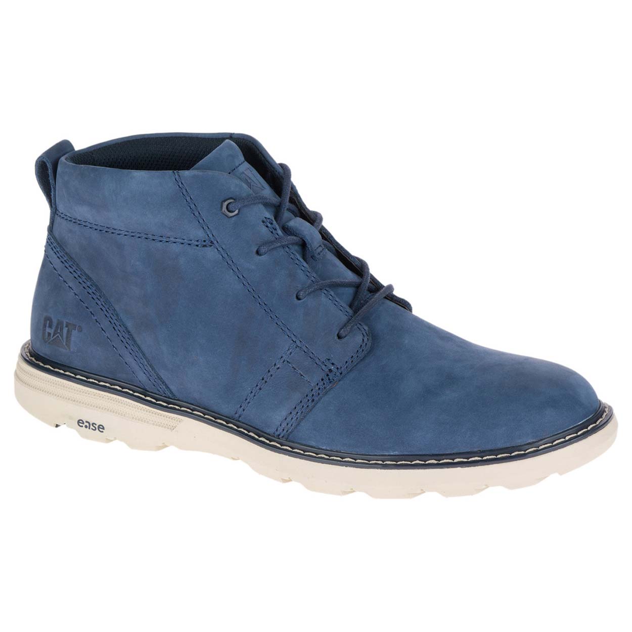 Men's Caterpillar Trey Chukka Boots Blue Ireland EBNU57830